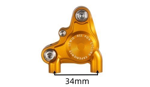 34mm Flat Mount Mounting Hole Distance