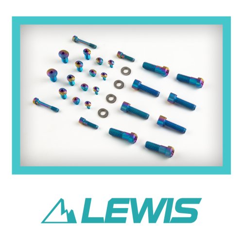 Lewis Titanium Ti Bolt Upgrade Kit (LHP+-U4/LHP-S4/LH4)