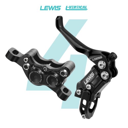 Lewis LV4 Radial Cylinder 4 Pistons Hydraulic Disc Brake